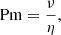 $$ \begin{aligned} \mathrm{Pm}=\frac{\nu }{\eta }, \end{aligned} $$