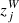 $ {z^{W}_{j}} $
