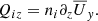 $$ \begin{aligned} \quad ~Q_{iz} = n_i \partial _z \overline{U}_y. \end{aligned} $$