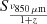 $ S_{\frac{\nu_{850\,\mu\mathrm{m}}}{1+z}} $