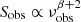 $ S_{\mathrm{obs}} \propto \nu_{\mathrm{obs}}^{\beta+2} $
