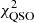 $ \chi_{\mathrm{QSO}}^{2} $
