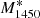 $ M_{1450}^{*} $