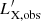 $ L^{\prime}_{\mathrm{X,obs}} $
