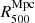 $ R_{500}^{\mathrm{Mpc}} $
