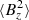 $ \langle B_z^2\rangle $