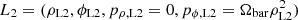 $ L_2 = (\rho_{\rm L2},\phi_{\rm L2},p_{\rm \rho,L2}=0,p_{\rm \phi,L2}=\Omega_{\rm bar}\rho_{\rm L2}^2) $