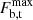$ F_{\mathrm{b,t}}^{\max} $