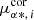 $ \mu_{\alpha*,\,i}^\mathrm{cor} $