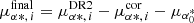 $$ \begin{aligned} \mu _{\alpha *,\,i}^\mathrm{final} =\mu _{\alpha *,\,i}^\mathrm{DR2} -\mu _{\alpha *,\,i}^\mathrm{cor} - \mu _{\alpha ^{*}_{0}} \end{aligned} $$