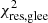 $ \chi^2_{\rm res,glee} $