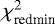 $\chi^2_{\textrm{redmin}}$
