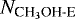 $N_{\textrm{CH}_3\textrm{OH-E}}$