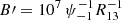 $ B\prime=10^7\,\psi^{-1}_{-1}R^{-1}_{13} $