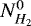 $N_{H_{2}}^{0}$