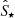 $ \hat{S}_\star $