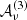 $ \mathcal{A}_{\nu}^{(3)} $