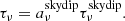 $$ \begin{aligned} \tau _{\nu } = a_\nu ^{\mathrm{skydip}}\tau _{\nu }^{\mathrm{skydip}}. \end{aligned} $$