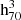 $ \mathrm{h}^{3}_{70}\, $