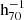 $ \mathrm{h}_{70}^{-1}\, $