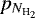 $p_{N_{\textrm{H}_{2}}}$
