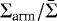 $\Sigma_{\textrm{arm}}/\bar{\Sigma}$