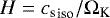 $H={c_{\textrm{s}}}_{\textrm{iso}}/\Omega_{\textrm{K}}$