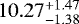 $10.27^{&#x002B;1.47}_{-1.38}$