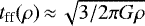 $t_{\textrm{ff}}(\rho)\,{\approx}\,\sqrt{3/2\pi G\rho}$