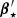 $ {\boldsymbol{\beta}}^\prime_{\star} $