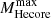 $ M_{\mathrm{He core}}^{\mathrm{max}} $