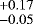 $^{&#x002B;0.17}_{-0.05}$