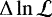 $\Delta\ln\mathcal{L}$