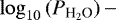 $\log_{10}{(P_{\textrm{H}_2\textrm{O}})}\,{-}\,$