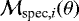 $\mathcal{M}_{\textrm{spec},i}(\theta)$