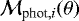 $\mathcal{M}_{\textrm{phot},i}(\theta)$