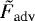 ${\tilde{F}_{\textrm{adv}}}$