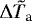 ${\Delta {\tilde{T}_{\textrm{a}}}}$