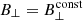 $ B_\perp=B_\perp^{\rm const} $