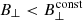 $ B_\perp < B_\perp^{\rm const} $