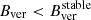 $ B_{\mathrm{ver}} < B_{\mathrm{ver}}^{\mathrm{stable}} $