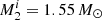 $ M_2^i=1.55\,M_\odot $