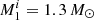 $ M_1^i=1.3\,M_\odot $