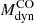 $ M_{\mathrm{dyn}}^{\mathrm{CO}} $