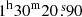 $ 1^{\mathrm{h}}30^{\mathrm{m}}20{{\overset{\text{ s}}{.}}}90 $