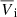 $ \overline{V}_{\mathrm{i}} $