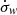 $ \dot{\sigma}_w $