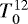 $T_{0}^{12}$