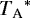 ${T_{\textrm{A}}}^{\ast}$