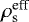 $\rho_{\textrm{s}}^{\textrm{eff}}$